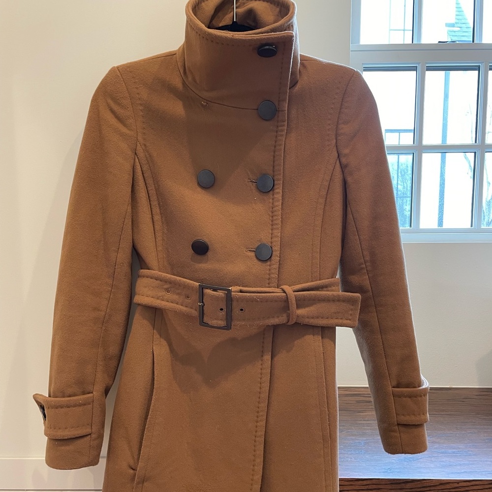 Babaton Wool/Cashmere Blend Coat | XS